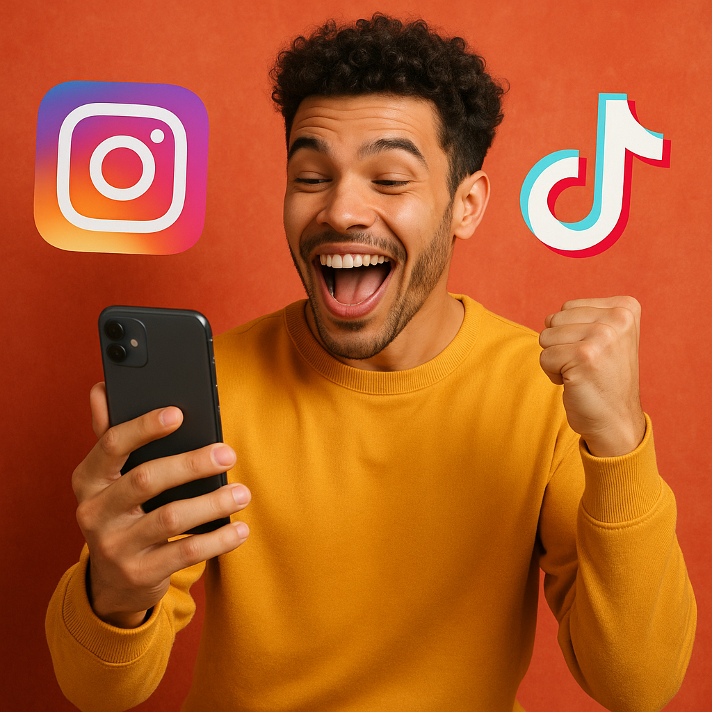 Influenceur Instagram et TikTok