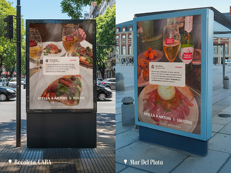 Cas captivant : « LocAD Guides », de Draftline et Stella Artois, transforme les avis Google en contenu engageant !
