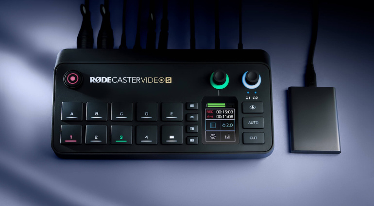 RODECaster Video S: Une console de production vidéo abordable