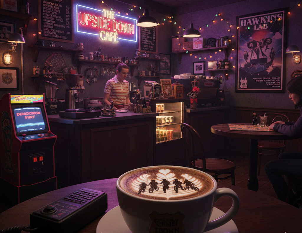 Starbucks étonne avec une expérience immersive inspirée de Stranger Things pour dévoiler ses nouveaux produits thématiques !