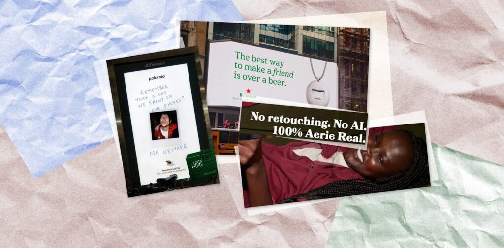 Une réaction contre les images générées par IA dans la pub : le retour du ‘fait main’ par les marques !