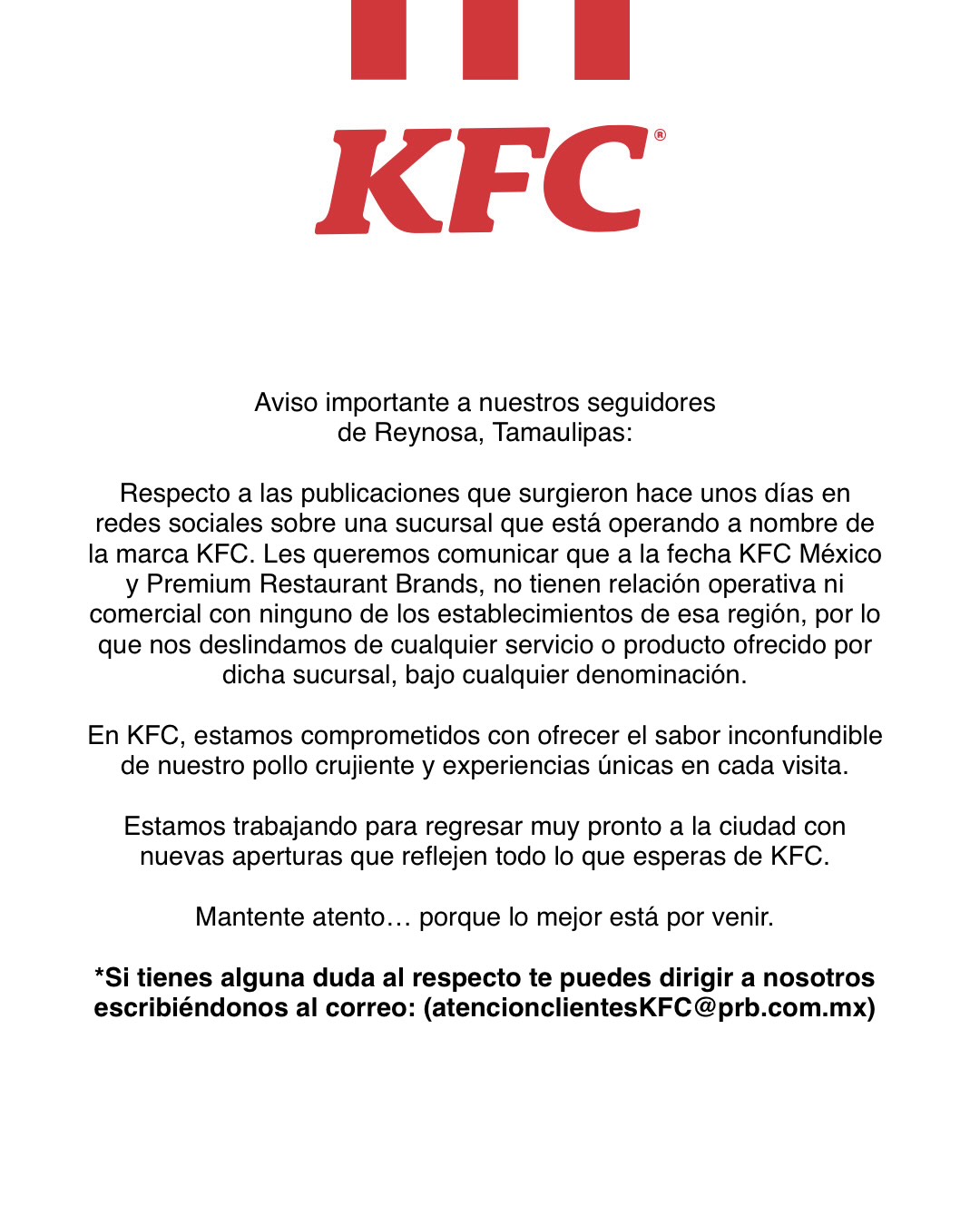 KFC à Reynosa