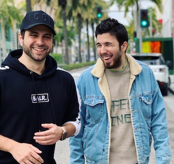Les YouTubers Vegetta777 et Willyrex