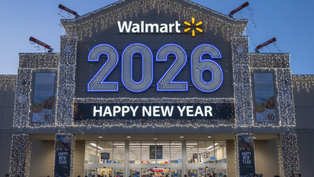À quelle heure ferme Walmart le 31 décembre et le jour de l'An 2026 ?