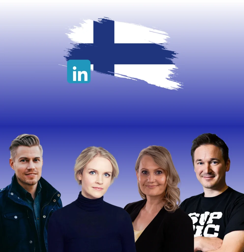 Les 20 Influenceurs LinkedIn à Suivre en Finlande en 2026 ! 🌟