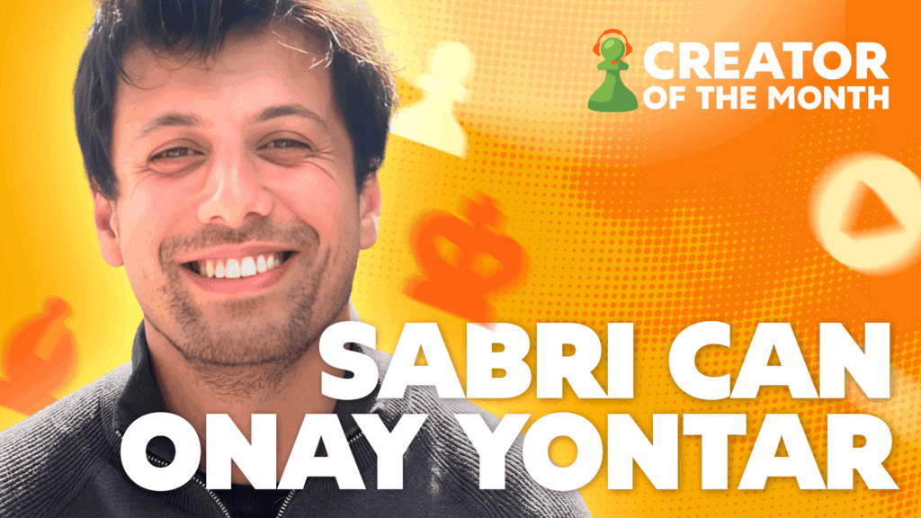 Créateur du Mois : Sabri "Sabo" Can Onay Yontar, l'étoile montante des échecs !