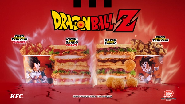 Découvrez la campagne épique de KFC en partenariat avec Dragon Ball !