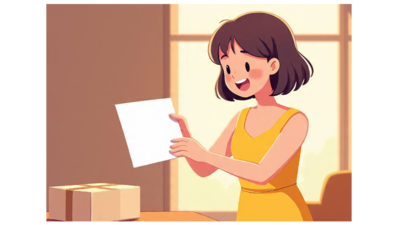 Image représentative Illustration d'une livraison de colis