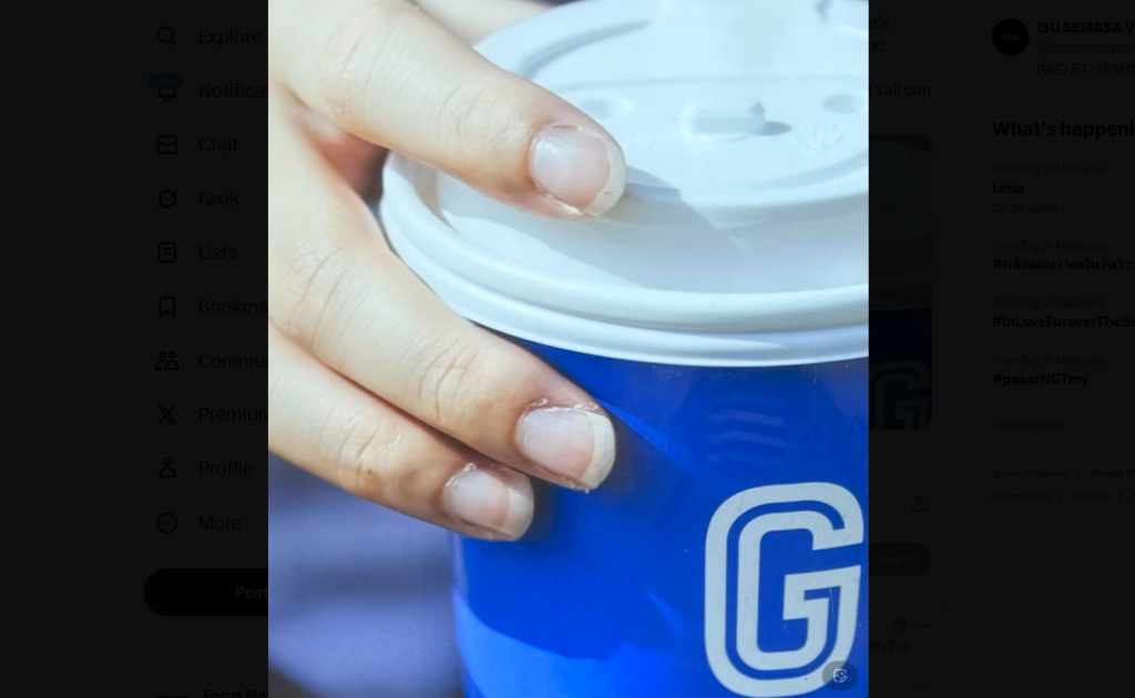 Gigi Coffee épinglé pour des ongles négligés sur une affiche : simple faux pas ou réaction excessive ?