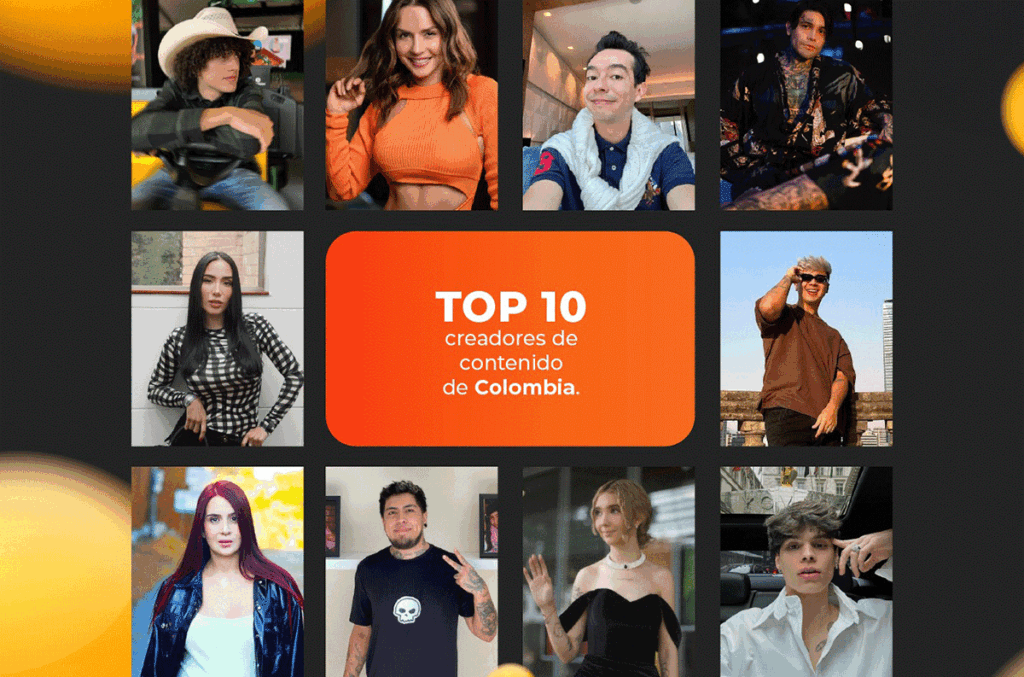 Les 10 Meilleurs Créateurs de Contenu en Colombie : Classement par Réseaux Sociaux