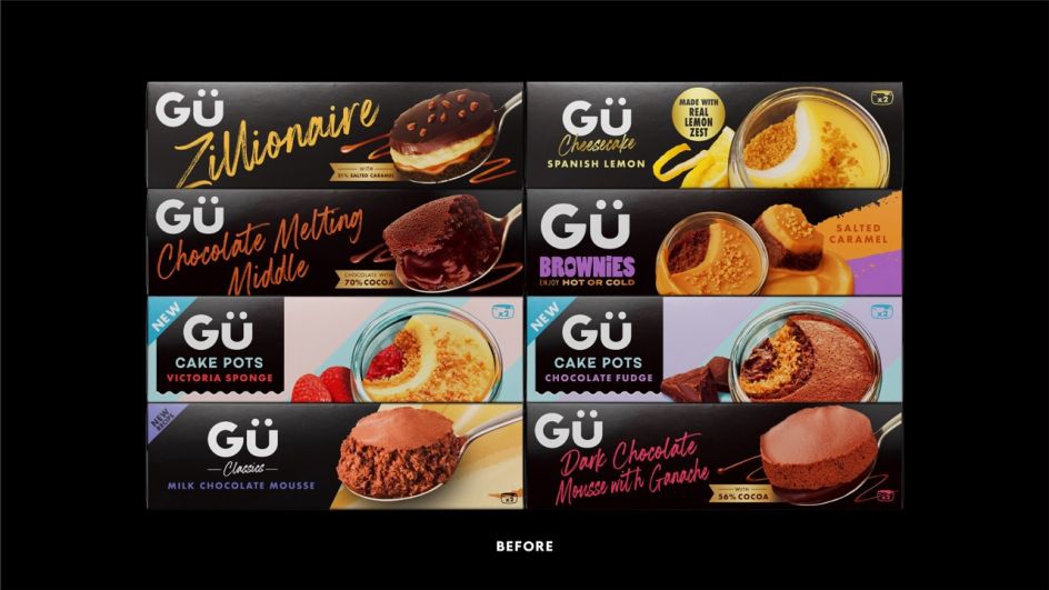 Gü dessert packaging