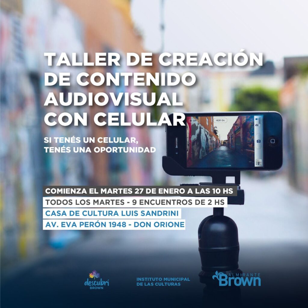 Alte Brown dévoile un atelier captivant de création de contenu audiovisuel avec votre téléphone !