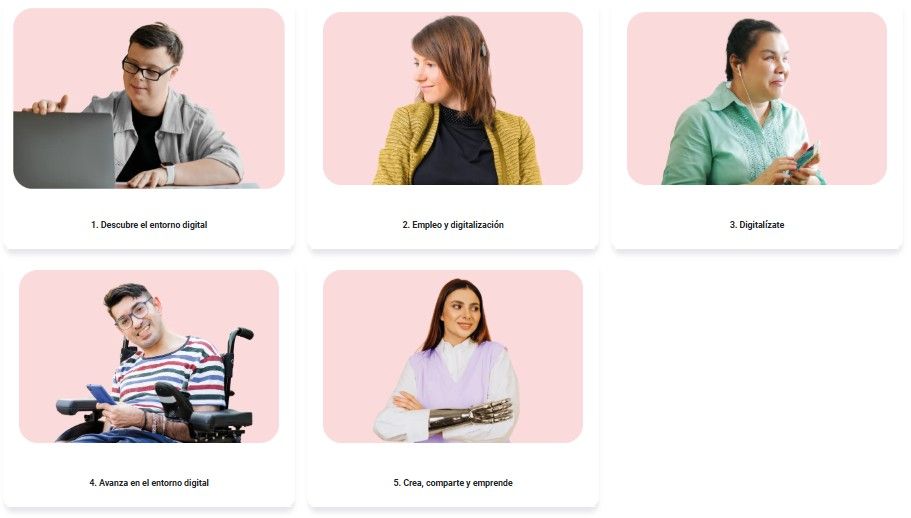 La Fundación ONCE lance deux parcours innovants en création de contenu, IA et identité digitale pour les personnes en situation de handicap !