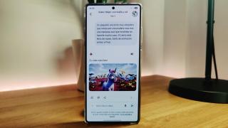 Interface de Veo 2 sur un mobile Android
