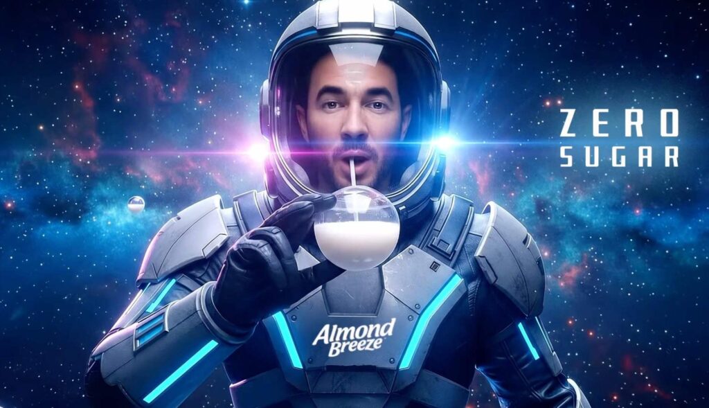 Les Jonas Brothers détournent la pub avec de l'IA pour une marque de lait végétal !