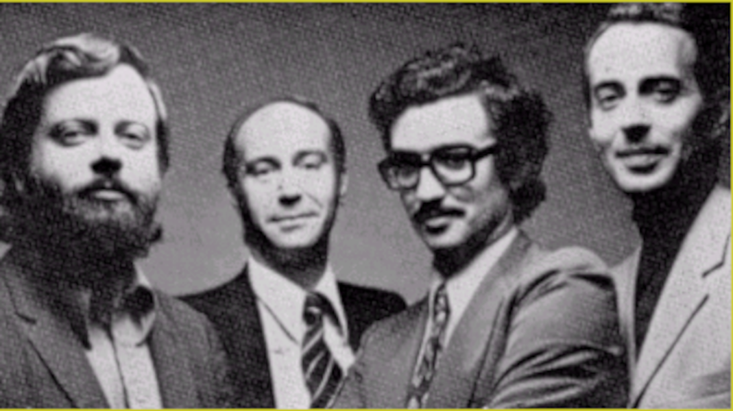 De gauche à droite : Marçal Moliné, Miguel Monfort, Joaquín Lorente et Eddy Brosten, cofondateurs de MMLB.