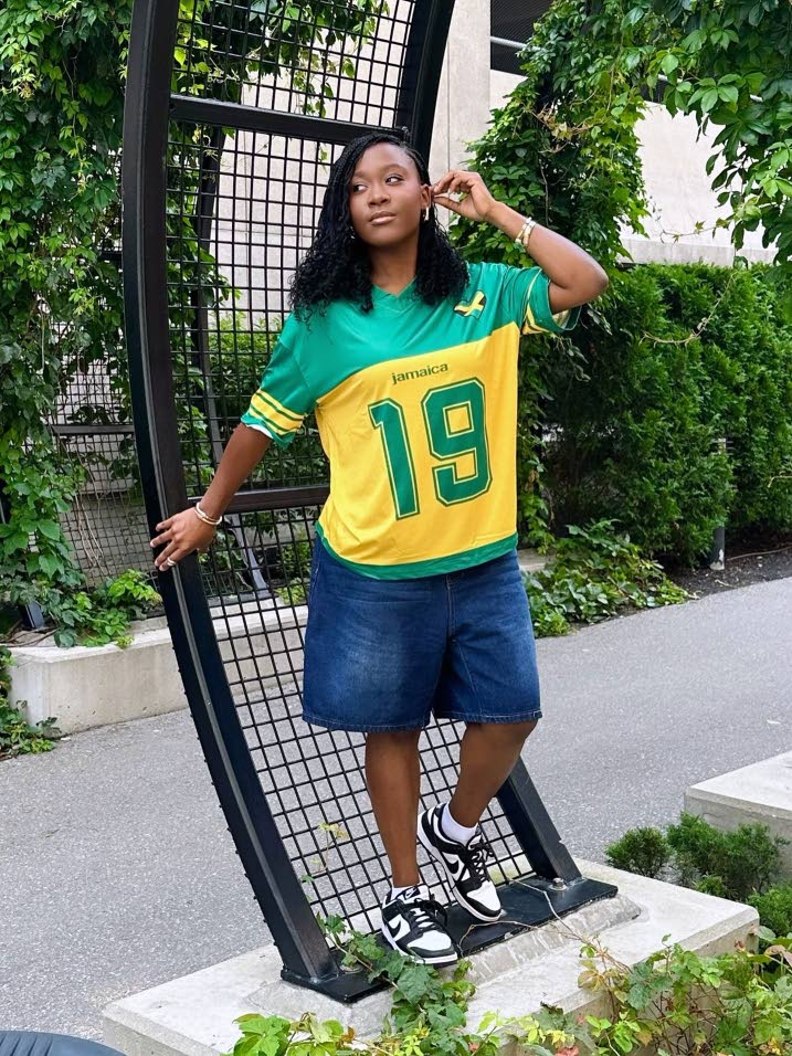Rachelle Thompson représente la Jamaïque partout où elle va.