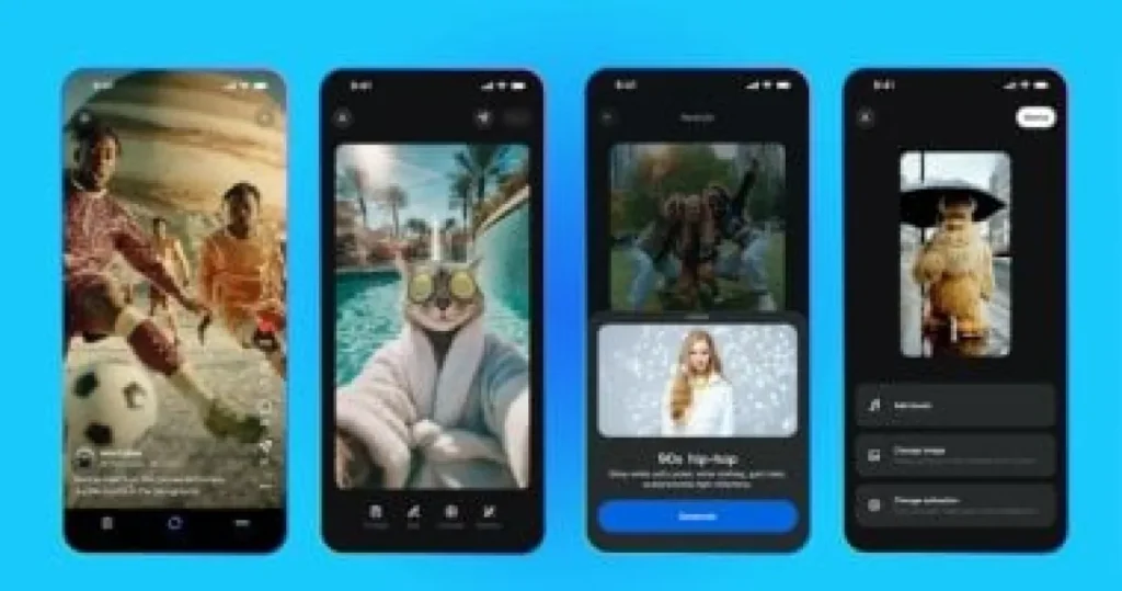 Meta lance "Vibes", un nouvel outil de création vidéo par intelligence artificielle !